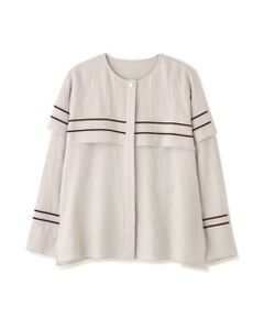 ADORE / アドーア シャツ・ブラウス | ラインエンブロイダリーブラウス