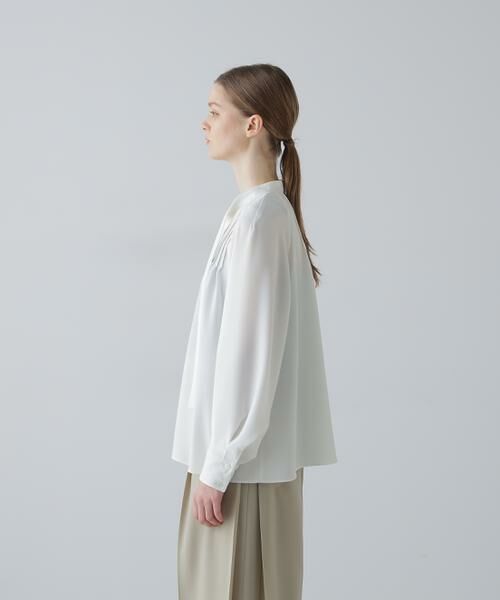 ADORE / アドーア シャツ・ブラウス | バックサテンジョーゼットブラウス | 詳細3