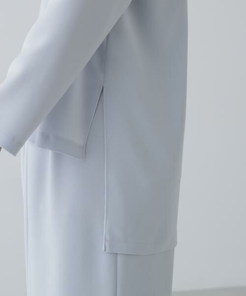 ADORE / アドーア シャツ・ブラウス | バックサテンジョーゼットＶネック | 詳細7
