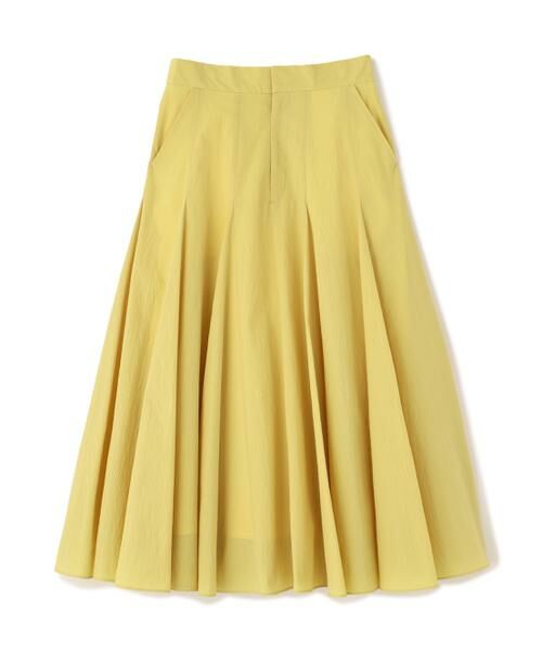 ADORE / アドーア スカート | ペーパーライクナイロンスカート（イエロー）