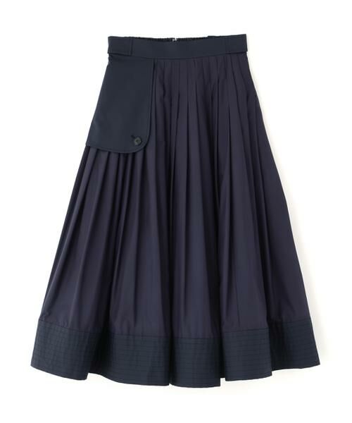 ADORE / アドーア スカート | パウダータフタスカート（ネイビー）