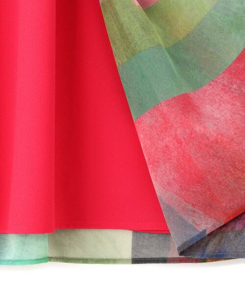 ADORE / アドーア スカート | アブストラクトブロッキングプリントスカート | 詳細9