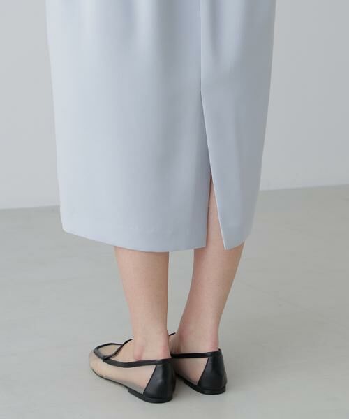 ADORE / アドーア スカート | バックサテンジョーゼットスカート | 詳細7
