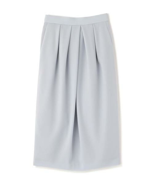 ADORE / アドーア スカート | バックサテンジョーゼットスカート（ブルー）