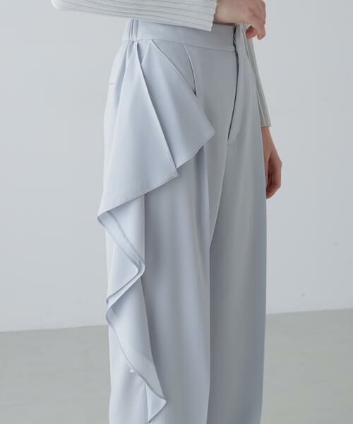 ADORE / アドーア パンツ | バックサテンジョーゼットパンツ | 詳細7