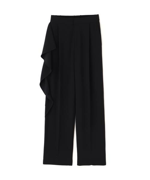 ADORE / アドーア パンツ | バックサテンジョーゼットパンツ（ブラック）