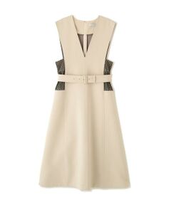 ADORE / アドーア ワンピース | バイカラーボンディングワンピース