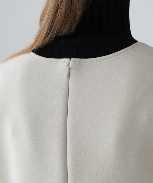 ADORE / アドーア ワンピース | バイカラーボンディングワンピース | 詳細12