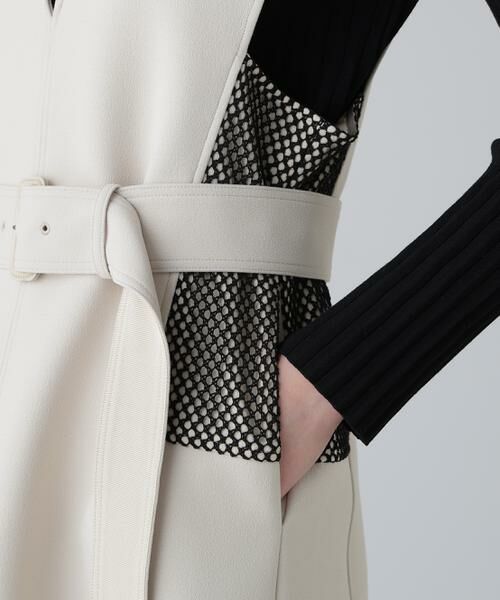 ADORE / アドーア ワンピース | バイカラーボンディングワンピース | 詳細10