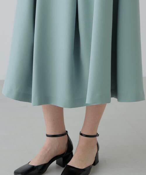 ADORE / アドーア ワンピース | パウダリーダブルサテンワンピース | 詳細10