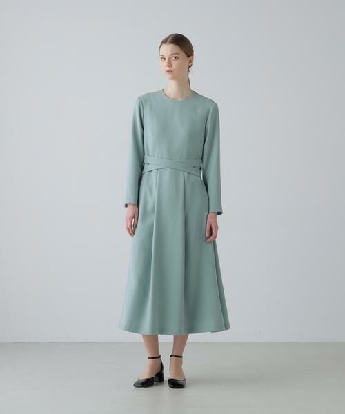 ADORE / アドーア ワンピース | パウダリーダブルサテンワンピース | 詳細2