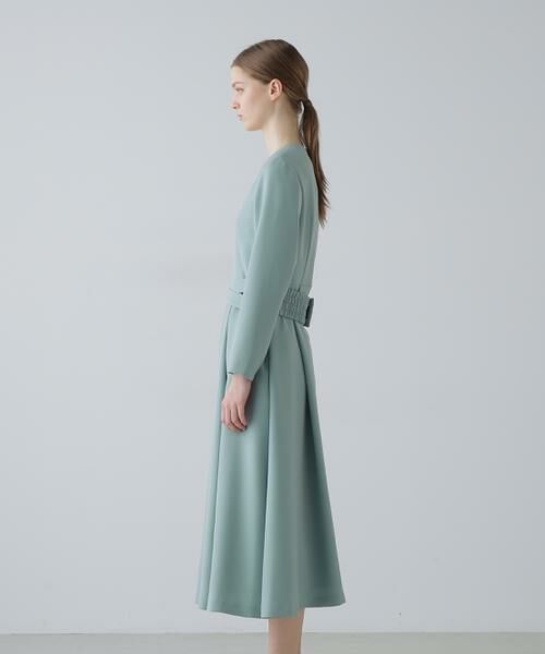 ADORE / アドーア ワンピース | パウダリーダブルサテンワンピース | 詳細4