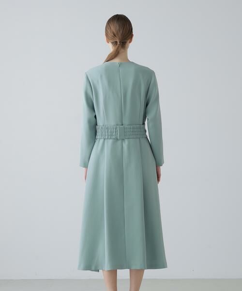 ADORE / アドーア ワンピース | パウダリーダブルサテンワンピース | 詳細5