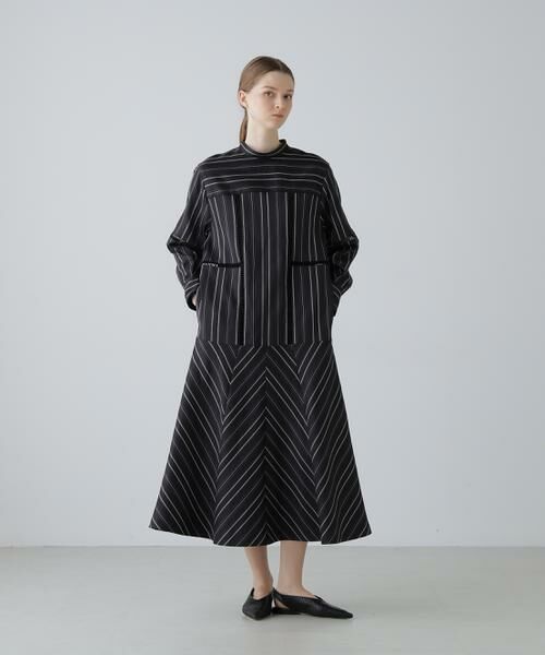ADORE / アドーア ワンピース | マルチストライプジャガードワンピース | 詳細1