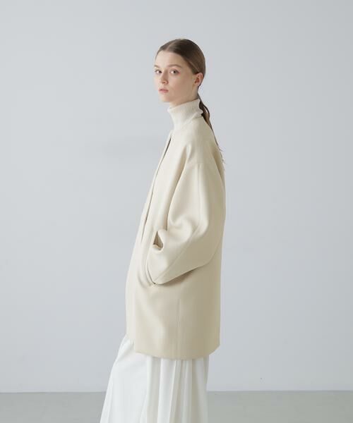 ADORE / アドーア テーラードジャケット | バイカラーボンディングジャケット | 詳細3