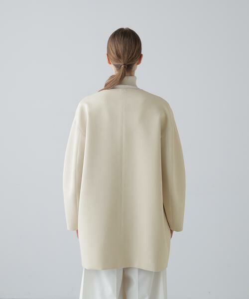 ADORE / アドーア テーラードジャケット | バイカラーボンディングジャケット | 詳細4