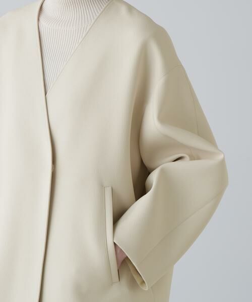 ADORE / アドーア テーラードジャケット | バイカラーボンディングジャケット | 詳細6