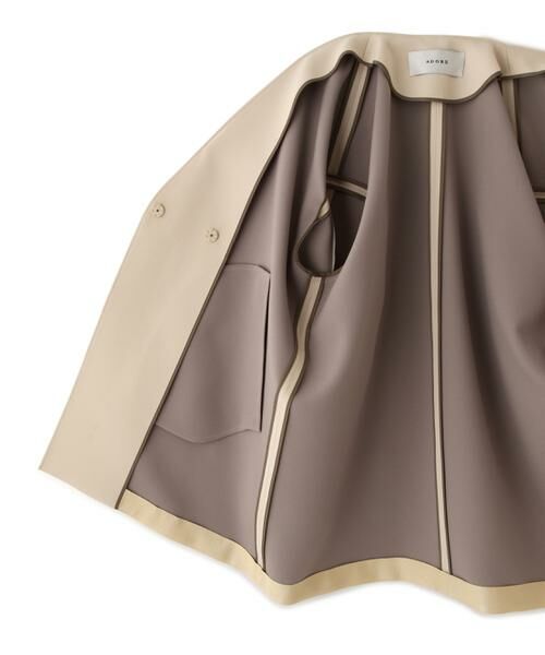 ADORE / アドーア テーラードジャケット | バイカラーボンディングジャケット | 詳細8