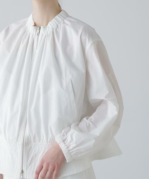 ADORE / アドーア テーラードジャケット | ペーパーライクナイロンジャケット | 詳細6