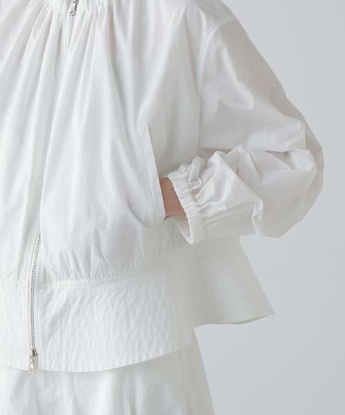ADORE / アドーア テーラードジャケット | ペーパーライクナイロンジャケット | 詳細7