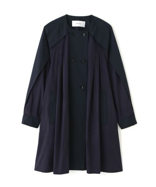 ADORE / アドーア テーラードジャケット | パウダータフタジャケット（ネイビー）