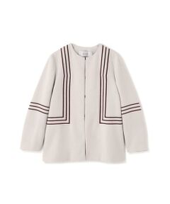 ADORE / アドーア テーラードジャケット | ボールドラインエンブロイダリージャケット