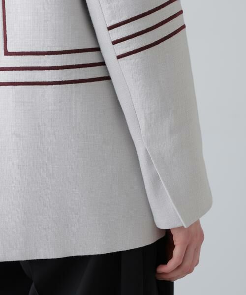 ADORE / アドーア テーラードジャケット | ボールドラインエンブロイダリージャケット | 詳細9