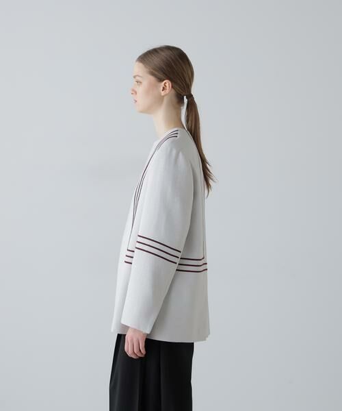 ADORE / アドーア テーラードジャケット | ボールドラインエンブロイダリージャケット | 詳細3