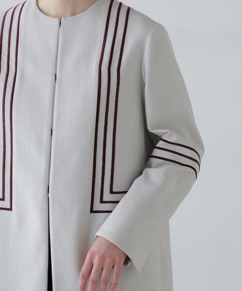 ADORE / アドーア テーラードジャケット | ボールドラインエンブロイダリージャケット | 詳細6