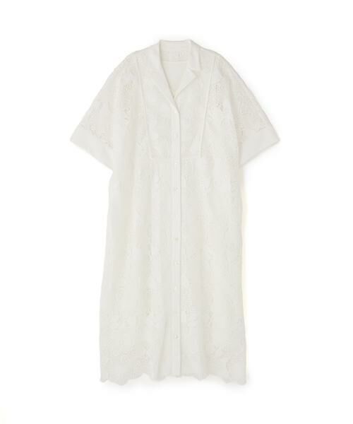 ADORE / アドーア ワンピース | ビッグフラワーレースワンピース（ホワイト）