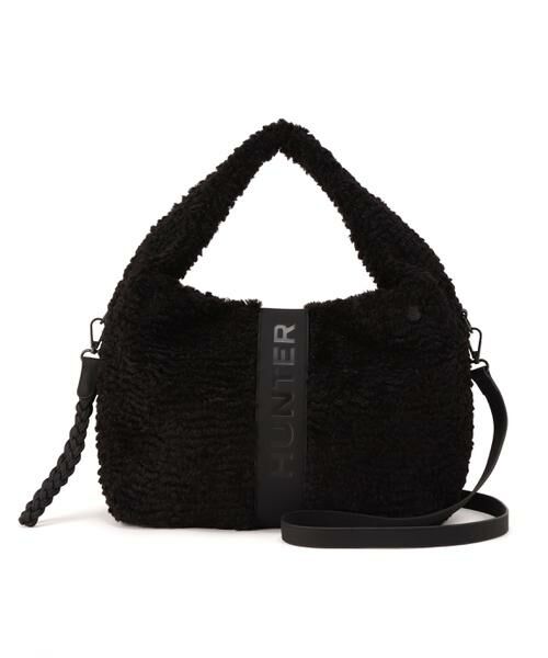 ADORE / アドーア バッグ | ブークレーミディアムトート（ブラック）