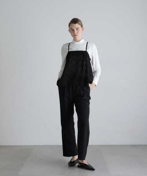 ADORE / アドーア シャツ・ブラウス | ◆コースターレースブラウス（ブラック）