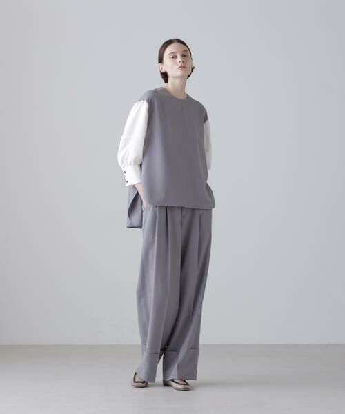 ADORE / アドーア シャツ・ブラウス | ◆ファンクショナルプレーンクロスブラウス | 詳細2