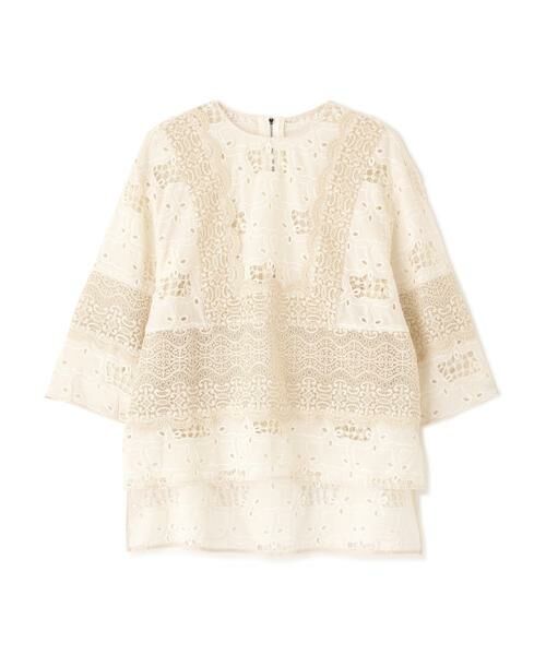 ADORE / アドーア シャツ・ブラウス | ◆ラティスエンブロイダリーブラウス（エクリュ1）