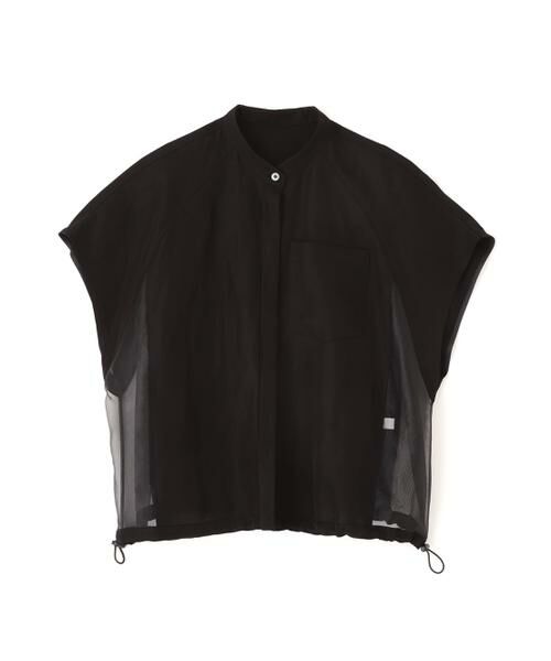 ADORE / アドーア シャツ・ブラウス | ◆シルキープレーンクロスブラウス（ブラック）