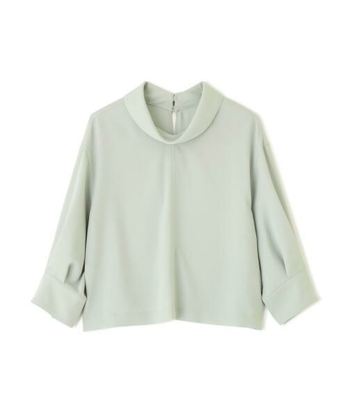 ADORE / アドーア シャツ・ブラウス | ◆ドライタッチクロスブラウス（グリーン）