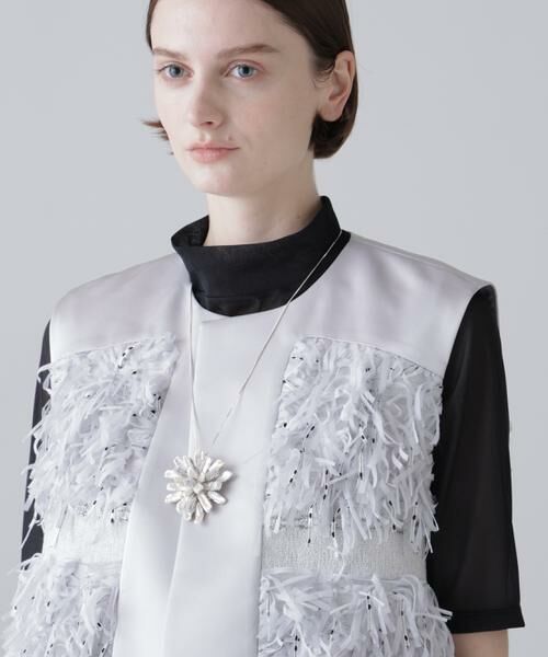 ADORE / アドーア アクセサリー | デコラティブブローチ（ホワイト）