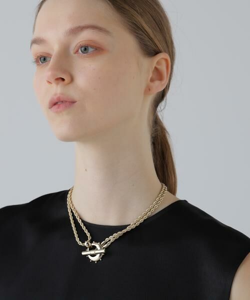 ADORE / アドーア ネックレス・ペンダント・チョーカー | スパイクリングＡＣＣチョーカー（ゴールド）