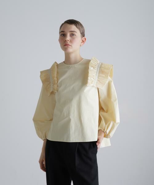 ADORE / アドーア シャツ・ブラウス | ◆クレストプリーツタイプライターブラウス | 詳細1