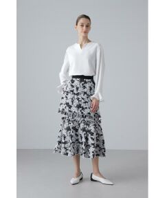 ADORE / アドーア スカート | <BLACK LABEL> MALHIAモノトーンツィードスカート