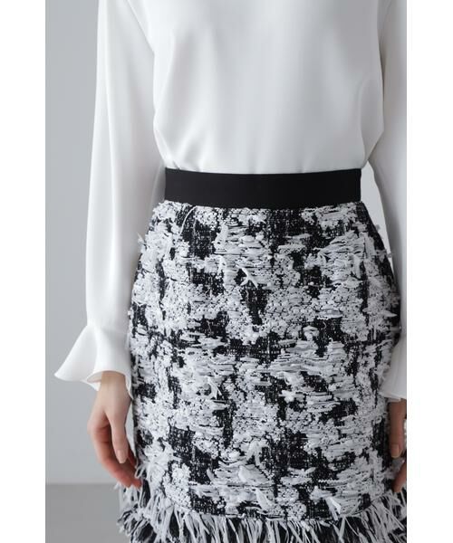 ADORE / アドーア スカート | <BLACK LABEL> MALHIAモノトーンツィードスカート | 詳細5