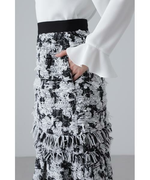 ADORE / アドーア スカート | <BLACK LABEL> MALHIAモノトーンツィードスカート | 詳細6