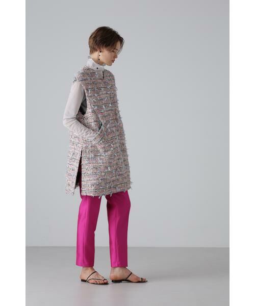 ADORE / アドーア パンツ | <BLACK LABEL>シルクウールツイルパンツ | 詳細2