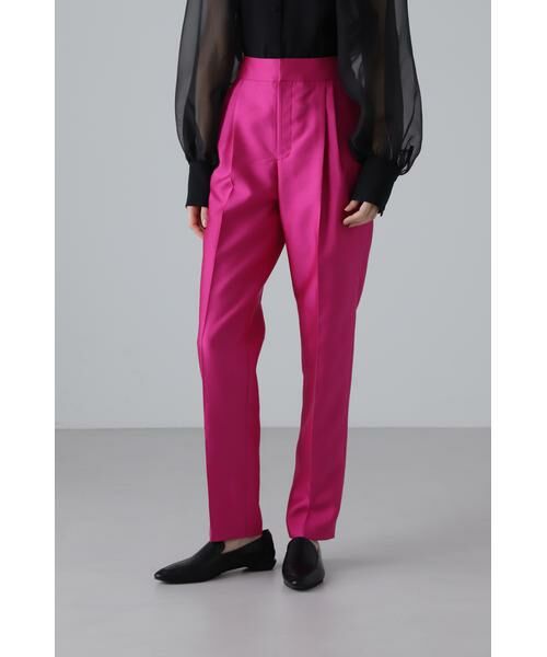 ADORE / アドーア パンツ | <BLACK LABEL>シルクウールツイルパンツ | 詳細3