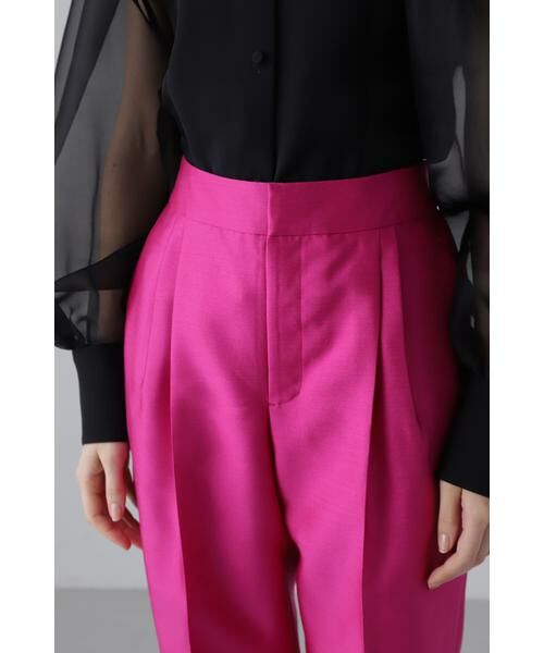 ADORE / アドーア パンツ | <BLACK LABEL>シルクウールツイルパンツ | 詳細6