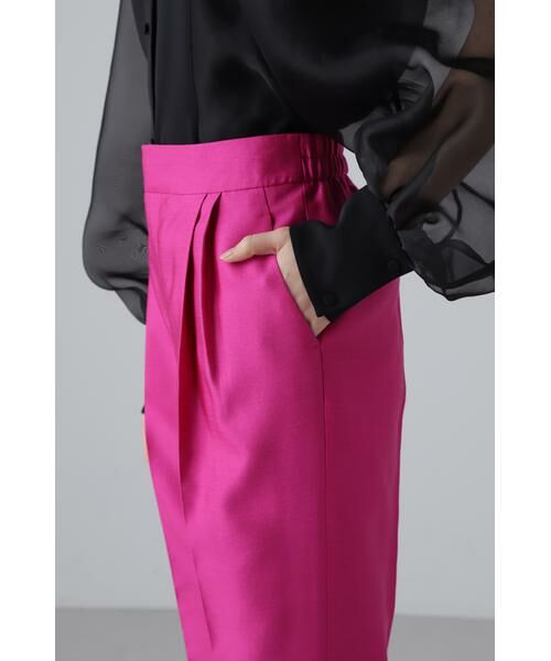 ADORE / アドーア パンツ | <BLACK LABEL>シルクウールツイルパンツ | 詳細7