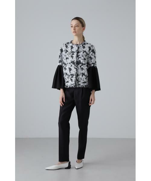 ADORE / アドーア パンツ | <BLACK LABEL>シルクウールツイルパンツ | 詳細10