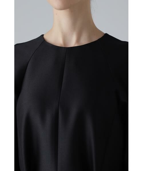 ADORE / アドーア ワンピース | <BLACK LABEL>ウールシルクダブルクロスワンピース | 詳細7