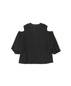 ADORE / アドーア シャツ・ブラウス | ＜BLACK LABEL＞ ハイツイストウールサテンブラウス