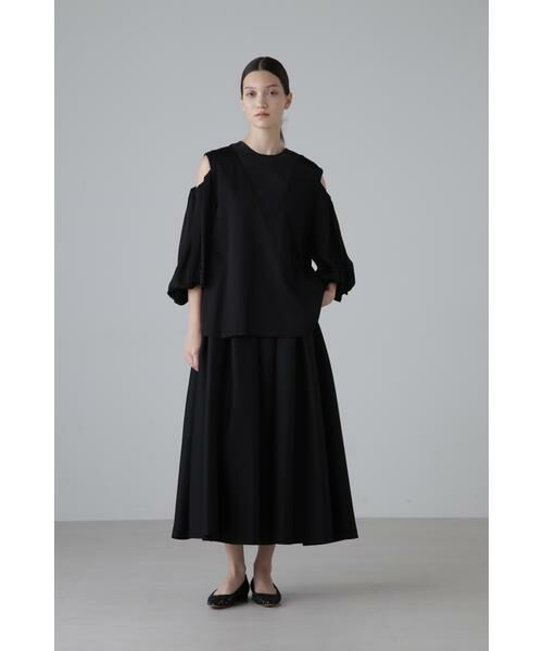 ADORE / アドーア シャツ・ブラウス | ＜BLACK LABEL＞ ハイツイストウールサテンブラウス | 詳細2